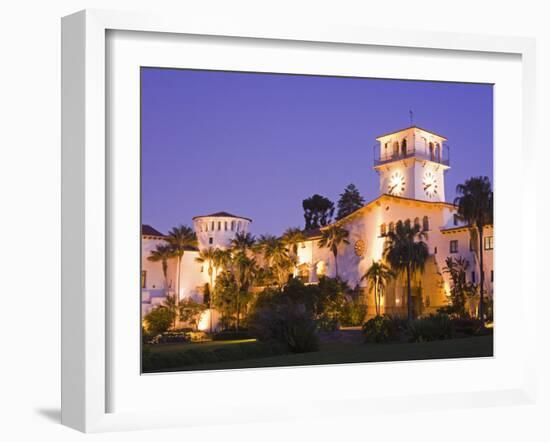 Santa Barbara County Courthouse, Santa Barbara, California, United States of America, North America-Richard Cummins-Framed Photographic Print