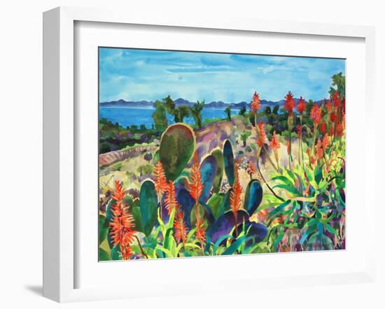 Santa Barbara Grace-Carissa Luminess-Framed Giclee Print