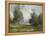 Santa Barbara Mission, 1916 (Oil on Canvas)-Thomas Moran-Framed Premier Image Canvas