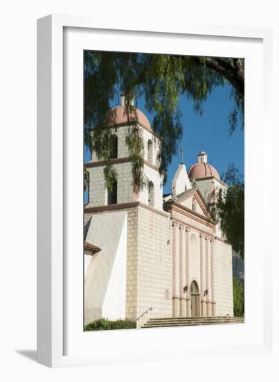 Santa Barbara Mission, California-null-Framed Giclee Print