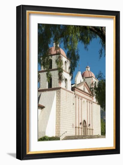 Santa Barbara Mission, California-null-Framed Giclee Print