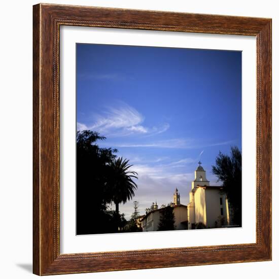 Santa Barbara Mission Founded in 1786, Santa Barbara, California-Aaron McCoy-Framed Photographic Print