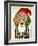 Santa Beagle-Lanre Adefioye-Framed Giclee Print