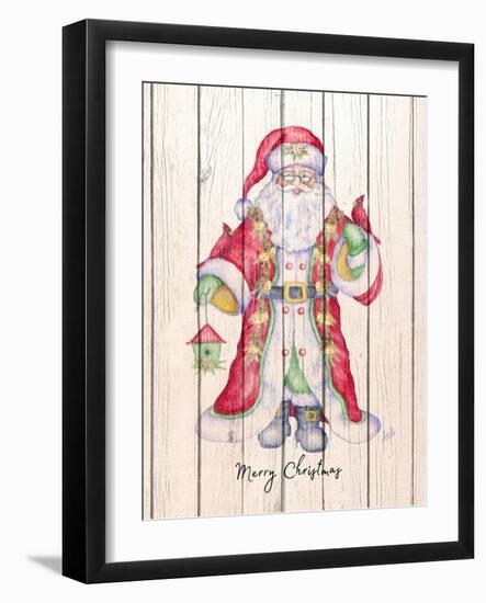 Santa & Cardinal I-Andi Metz-Framed Art Print