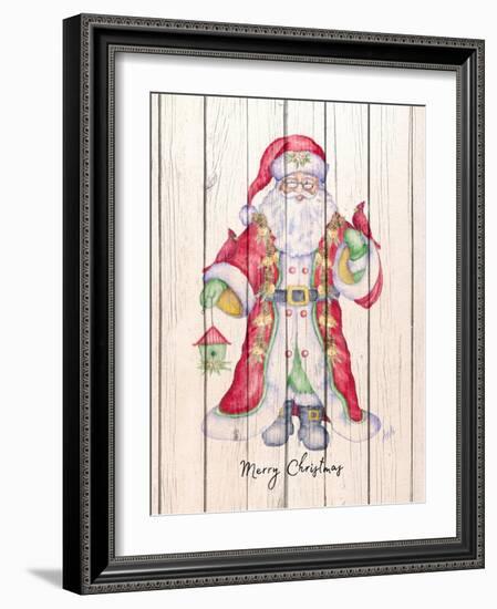 Santa & Cardinal I-Andi Metz-Framed Art Print