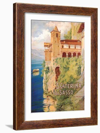 Santa Caterina, Sasso-null-Framed Art Print