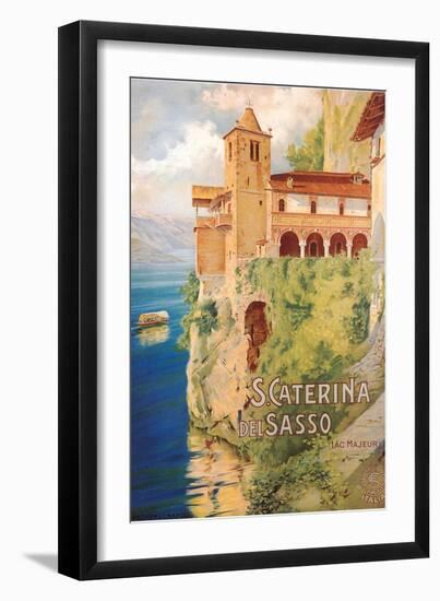 Santa Caterina, Sasso-null-Framed Art Print