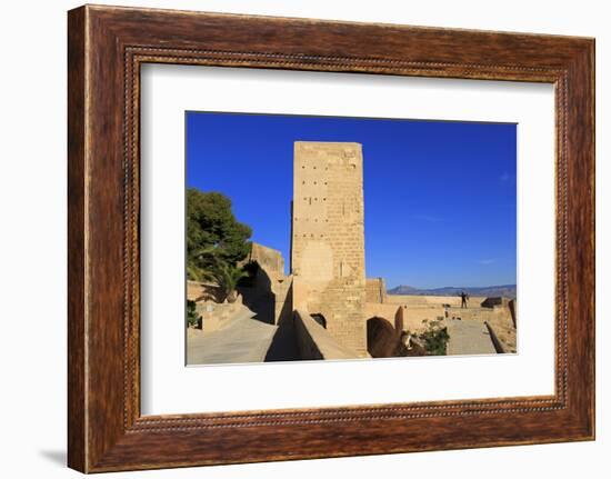 Santa Caterina Tower, Santa Barbara Castle, Alicante City, Spain, Europe-Richard Cummins-Framed Photographic Print