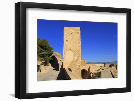 Santa Caterina Tower, Santa Barbara Castle, Alicante City, Spain, Europe-Richard Cummins-Framed Photographic Print