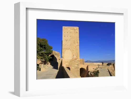 Santa Caterina Tower, Santa Barbara Castle, Alicante City, Spain, Europe-Richard Cummins-Framed Photographic Print