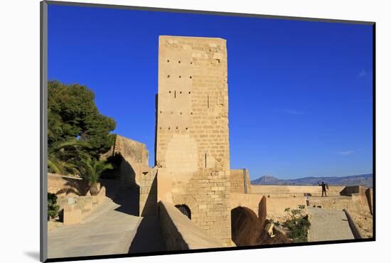 Santa Caterina Tower, Santa Barbara Castle, Alicante City, Spain, Europe-Richard Cummins-Mounted Photographic Print