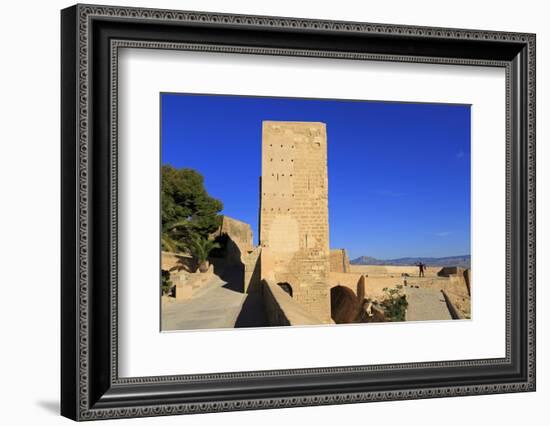 Santa Caterina Tower, Santa Barbara Castle, Alicante City, Spain, Europe-Richard Cummins-Framed Photographic Print