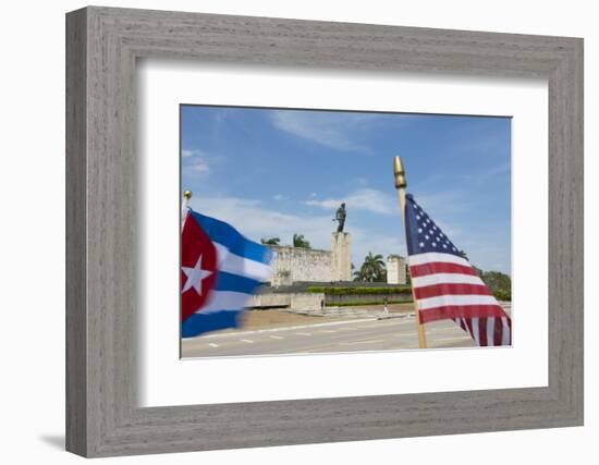 Santa Clara, Cuba. Memorial to Che Guevara hero of Revolution-Bill Bachmann-Framed Photographic Print