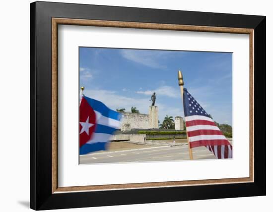 Santa Clara, Cuba. Memorial to Che Guevara hero of Revolution-Bill Bachmann-Framed Photographic Print