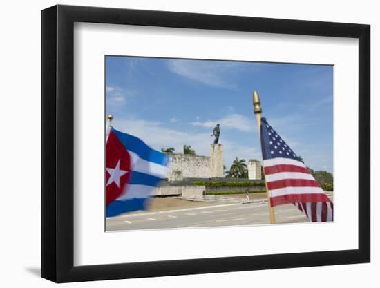 Santa Clara, Cuba. Memorial to Che Guevara hero of Revolution-Bill Bachmann-Framed Photographic Print