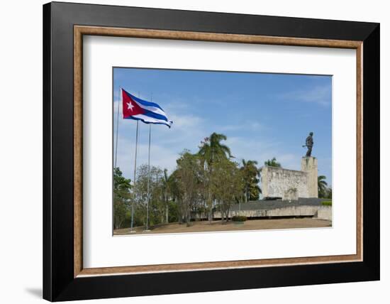 Santa Clara, Cuba. Memorial to Che Guevara hero of Revolution-Bill Bachmann-Framed Photographic Print