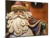 Santa Claus, Christmas Market, Cologne, Germany, Europe-Martin Child-Mounted Photographic Print