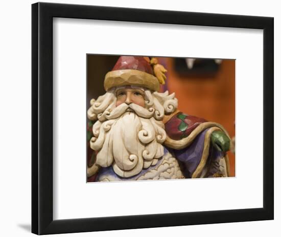 Santa Claus, Christmas Market, Cologne, Germany, Europe-Martin Child-Framed Photographic Print