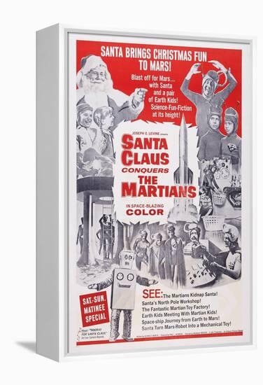 Santa Claus Conquers the Martians, 1964-null-Framed Stretched Canvas