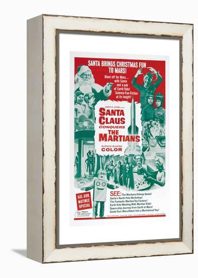 Santa Claus Conquers the Martians-null-Framed Stretched Canvas