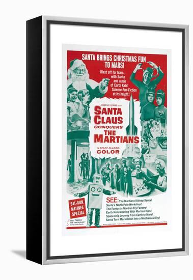 Santa Claus Conquers the Martians-null-Framed Stretched Canvas