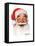 Santa Claus-Norman Rockwell-Framed Premier Image Canvas