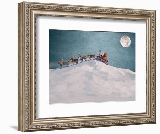 Santa Claus!-Nancy Tillman-Framed Premium Giclee Print