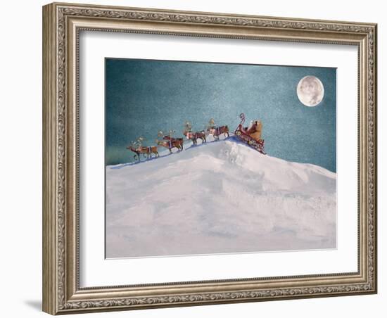 Santa Claus!-Nancy Tillman-Framed Art Print