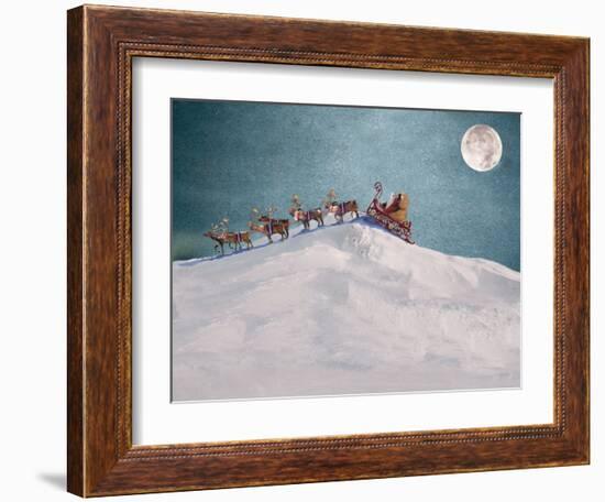 Santa Claus!-Nancy Tillman-Framed Art Print