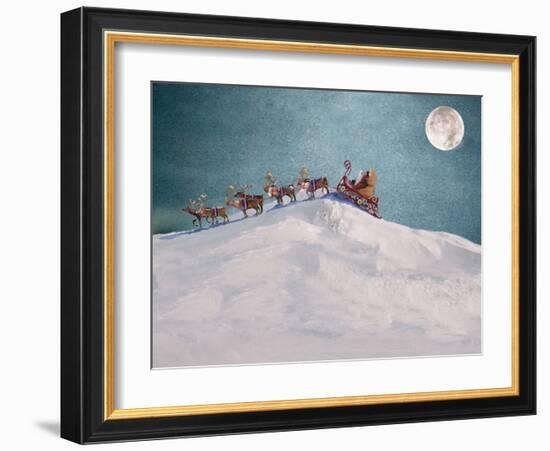 Santa Claus!-Nancy Tillman-Framed Art Print