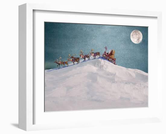 Santa Claus!-Nancy Tillman-Framed Art Print