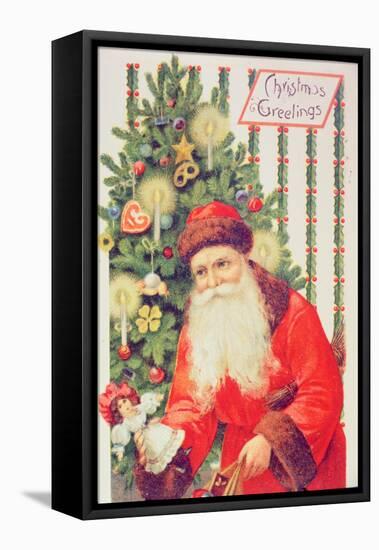 Santa Claus-null-Framed Premier Image Canvas