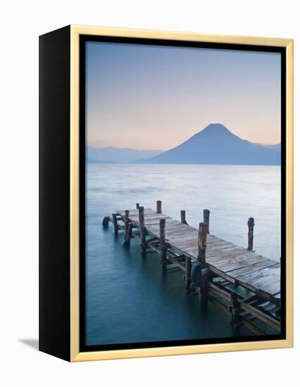Santa Cruz La Laguna, Lake Atitlan, Western Highlands, Guatemala, Central America-Ben Pipe-Framed Premier Image Canvas