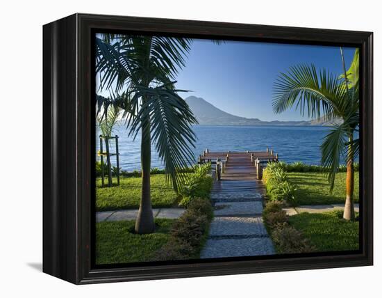 Santa Cruz La Laguna, Lake Atitlan, Western Highlands, Guatemala, Central America-Ben Pipe-Framed Premier Image Canvas