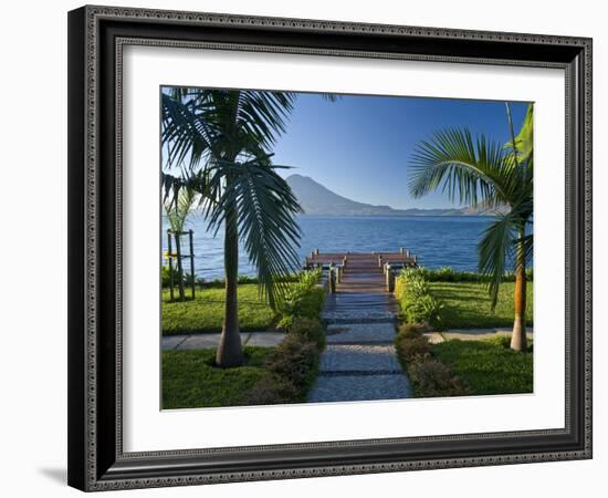 Santa Cruz La Laguna, Lake Atitlan, Western Highlands, Guatemala, Central America-Ben Pipe-Framed Photographic Print