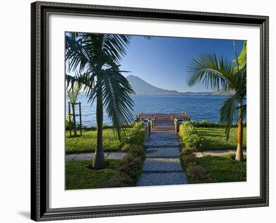 Santa Cruz La Laguna, Lake Atitlan, Western Highlands, Guatemala, Central America-Ben Pipe-Framed Photographic Print