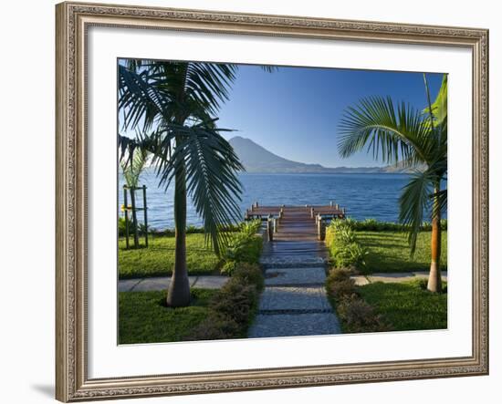 Santa Cruz La Laguna, Lake Atitlan, Western Highlands, Guatemala, Central America-Ben Pipe-Framed Photographic Print