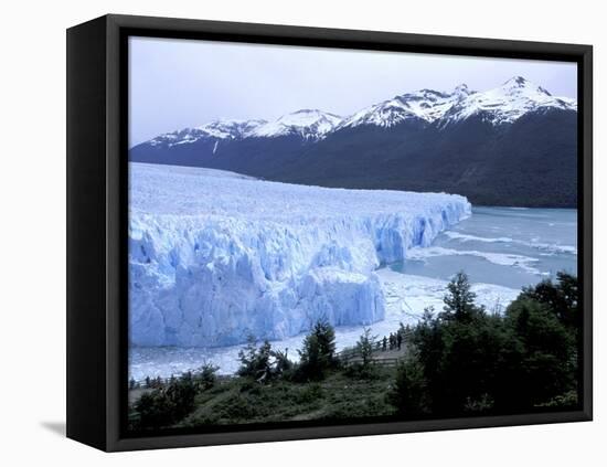 Santa Cruz Perito Moreno Glacier on Lake Argentina, Patagonia, Argentina-Lin Alder-Framed Premier Image Canvas