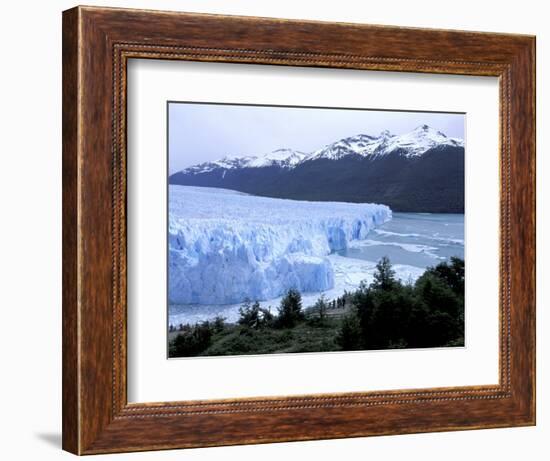 Santa Cruz Perito Moreno Glacier on Lake Argentina, Patagonia, Argentina-Lin Alder-Framed Photographic Print