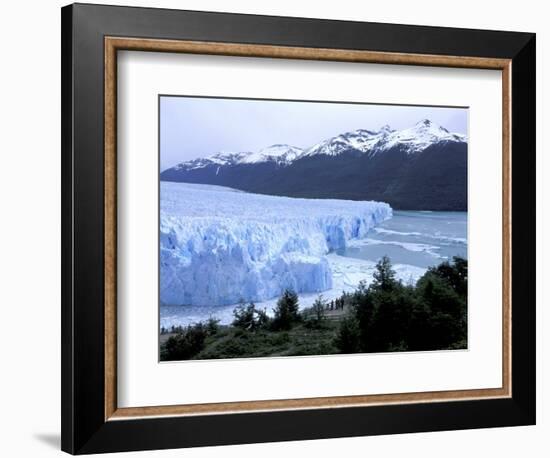 Santa Cruz Perito Moreno Glacier on Lake Argentina, Patagonia, Argentina-Lin Alder-Framed Photographic Print