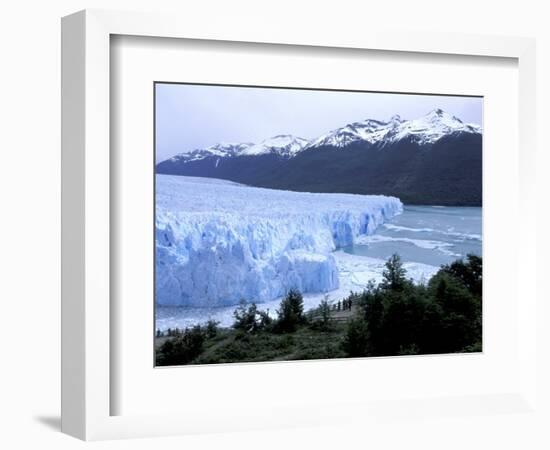 Santa Cruz Perito Moreno Glacier on Lake Argentina, Patagonia, Argentina-Lin Alder-Framed Photographic Print