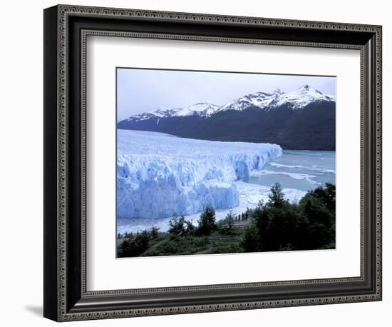 Santa Cruz Perito Moreno Glacier on Lake Argentina, Patagonia, Argentina-Lin Alder-Framed Photographic Print