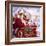 Santa Delivering-The Macneil Studio-Framed Giclee Print