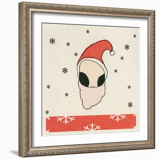 Santa Disguise, 2008-Bella Larsson-Framed Giclee Print