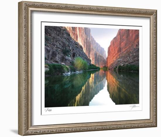 Santa Elena Canyon 3B-Ken Bremer-Framed Limited Edition