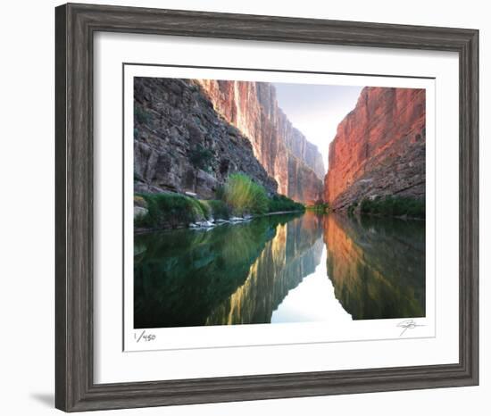 Santa Elena Canyon 3B-Ken Bremer-Framed Limited Edition