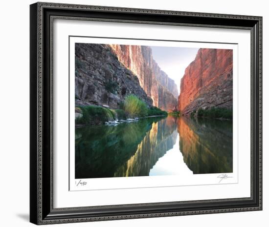 Santa Elena Canyon 3B-Ken Bremer-Framed Limited Edition