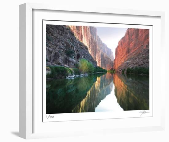 Santa Elena Canyon 3B-Ken Bremer-Framed Limited Edition