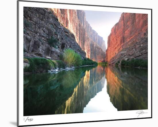 Santa Elena Canyon 3B-Ken Bremer-Mounted Limited Edition