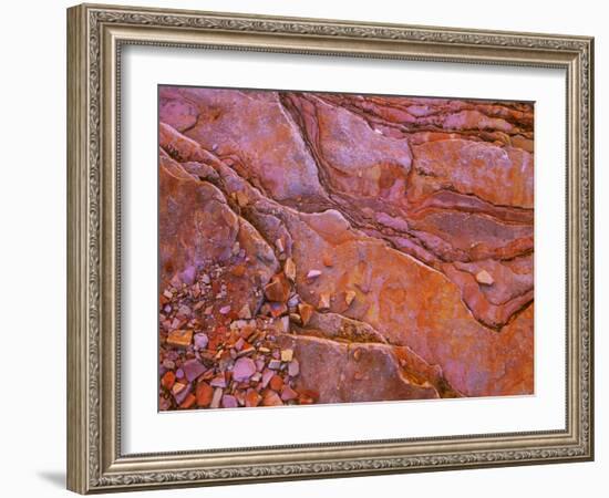 Santa Elena Canyon Abstract, Big Bend National Park-Mallorie Ostrowitz-Framed Photographic Print